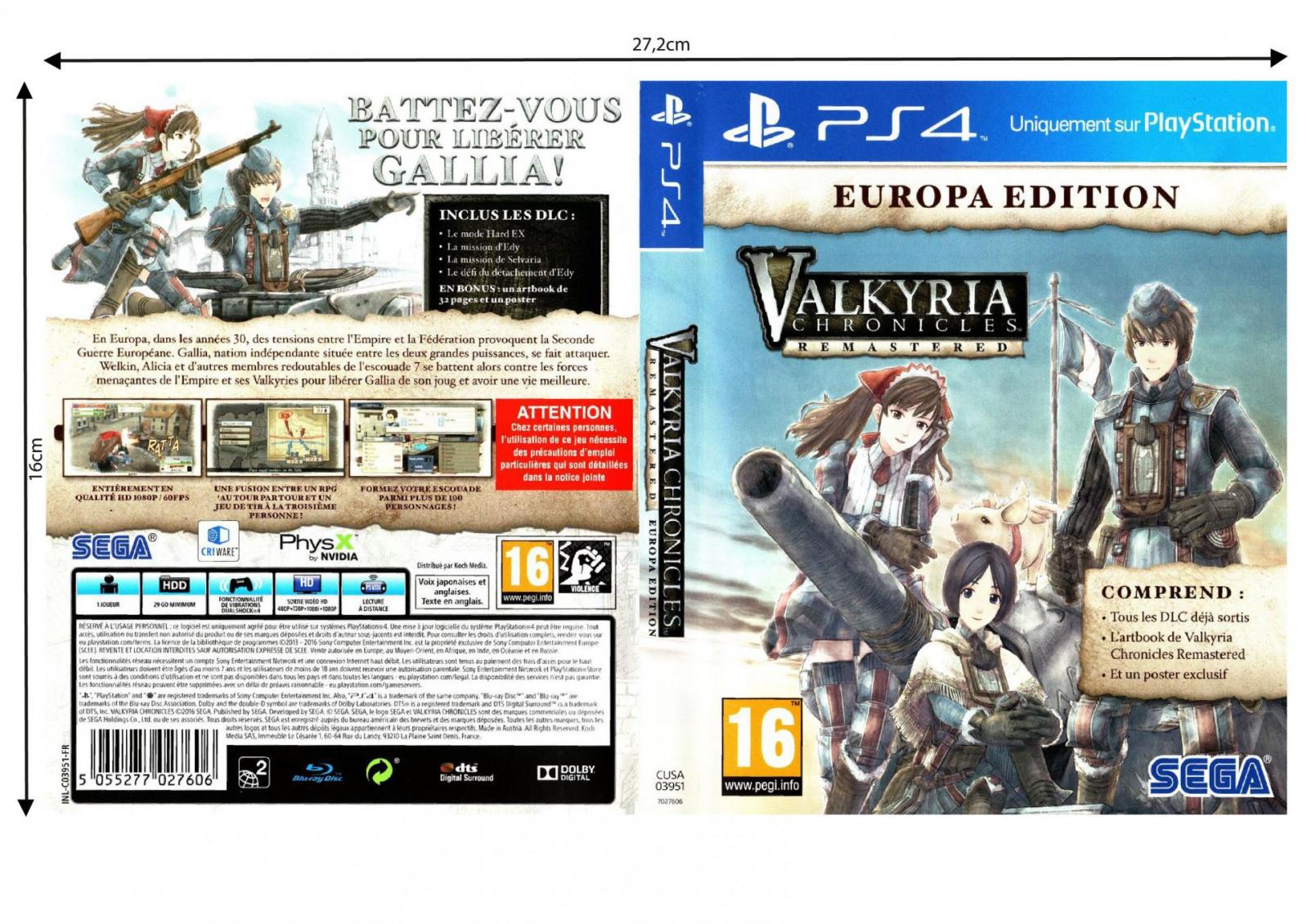 Valkyria chronicles remastered